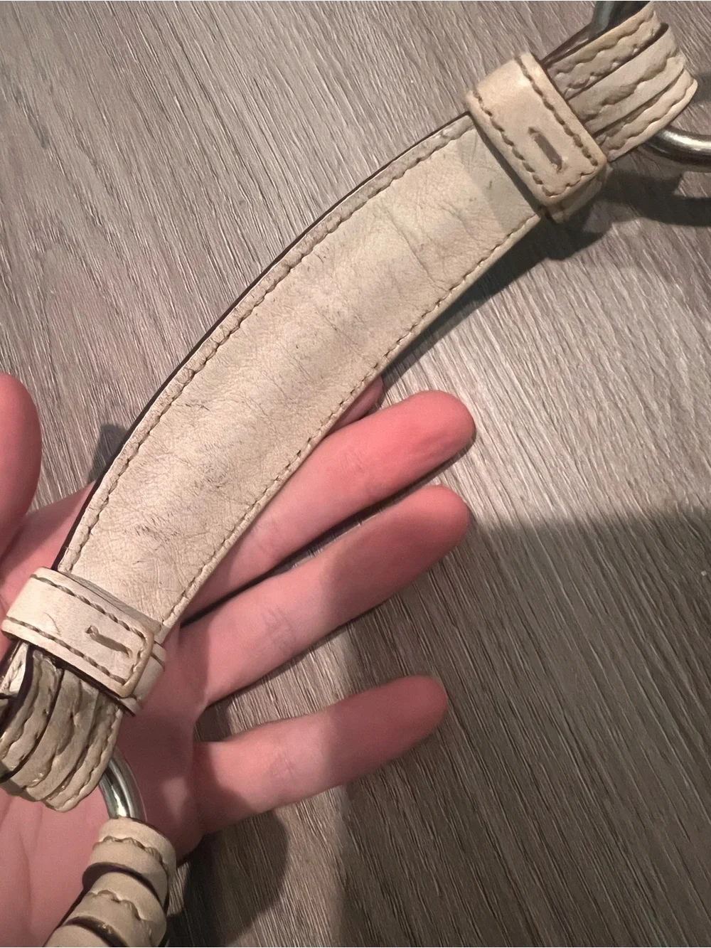 Coach SoHo Y2K Brown Signature Canvas Shoulder Bag with Chalk Trim